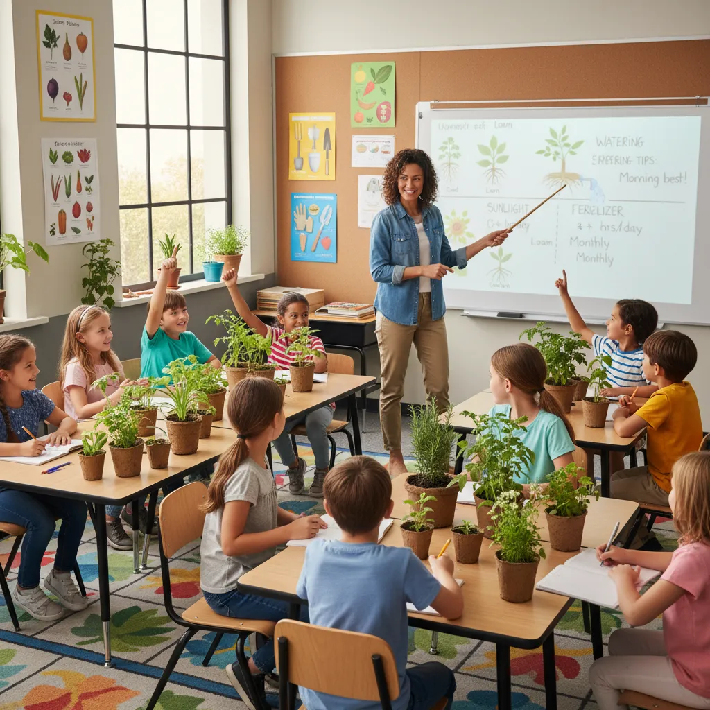 Essential gardening tricks and tips for the Classroom