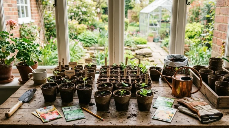 when to start seeds indoors